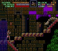 une photo d'Ã©cran de Super Castlevania 4 sur Nintendo Super Nes